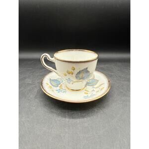 Vintage Rosina Queens Cup and Saucer Plate - England - Bone China